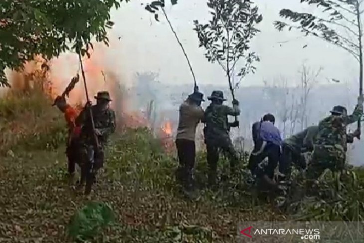 Kabut asap di HST menebal, Pemkab imbau masyarakat bermasker