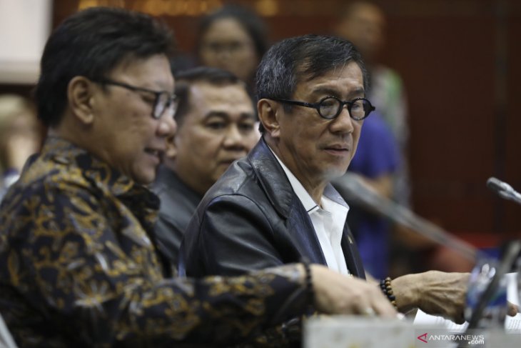 Raker Revisi UU KPK, Menkumham: Dewas bagian internal KPK