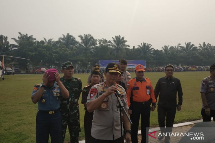 Wakapolri dalam penanganan Karhutla tidak hanya melakukan pemadaman