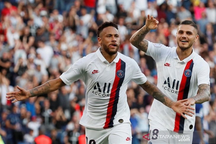 Gol salto Neymar bawa PSG menang 1-0 atas Strasbourg