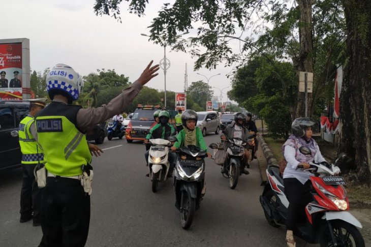 Pelanggaran roda dua dominasi pada Operasi Patuh Kapuas Kalbar