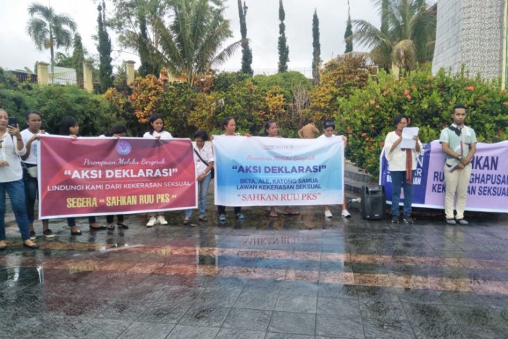 Kelompok perempuan Maluku deklarasi dukung RUU PKS
