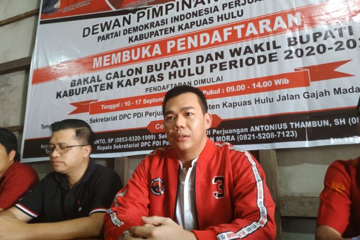 Sis daftar calon bupati ke PDI-P Kapuas Hulu