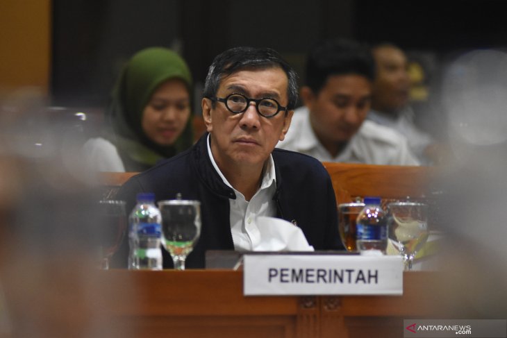Menkumham tidak setuju usulan perppu untuk revisi UU KPK