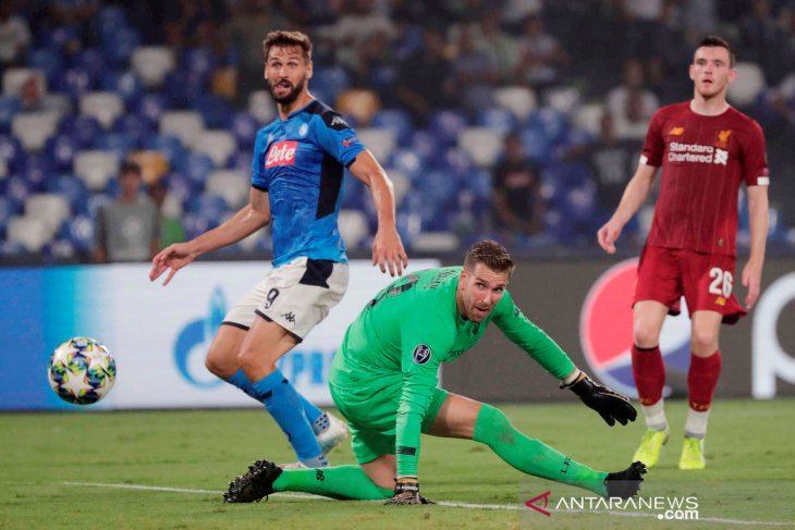 Llorente tuntaskan misi balas dendam antar Napoli tundukkan Liverpool