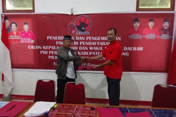 PDIP Ketapang terima pengembalian formulir pendaftaran calon kepala daerah