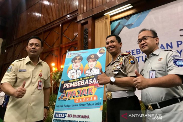 HUT Jatim, Pemprov bebaskan sanksi administratif PKB-BBNKB