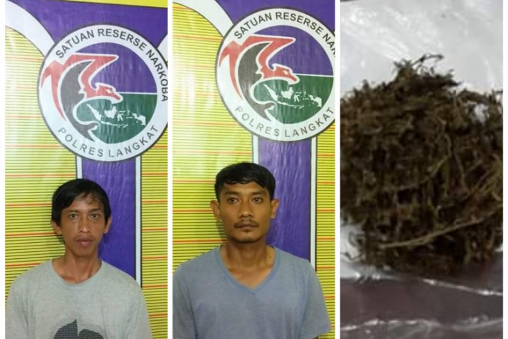 Kedapatan memiliki ganja, dua narapidana Lapas Langkat ditangkap