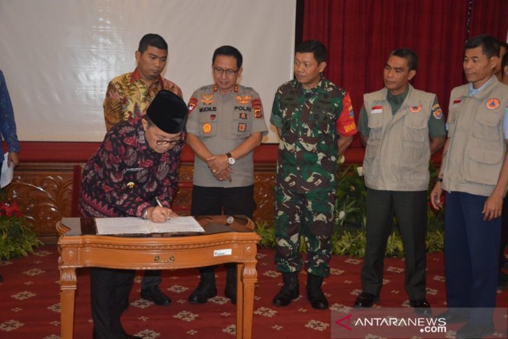 Optimalisasi penanganan karhutla, Pemprov Jambi gelar rapat terbatas