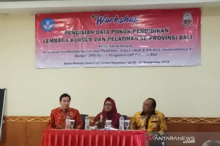 Forum LKP Bali adakan lokakarya pengisian data pokok berbasis