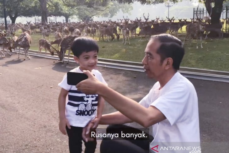 Ketika Jan Ethes nikmati jalan pagi bersama