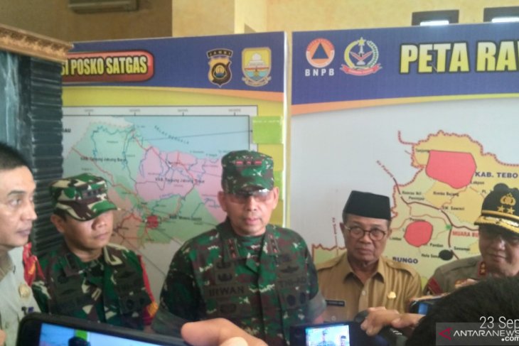 Pangdam Sriwijaya sebut pembakar hutan pengkhianat bangsa
