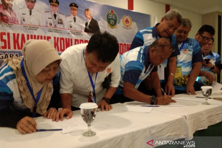Rakor Kaukus KONI hasilkan tiga rekomendasi