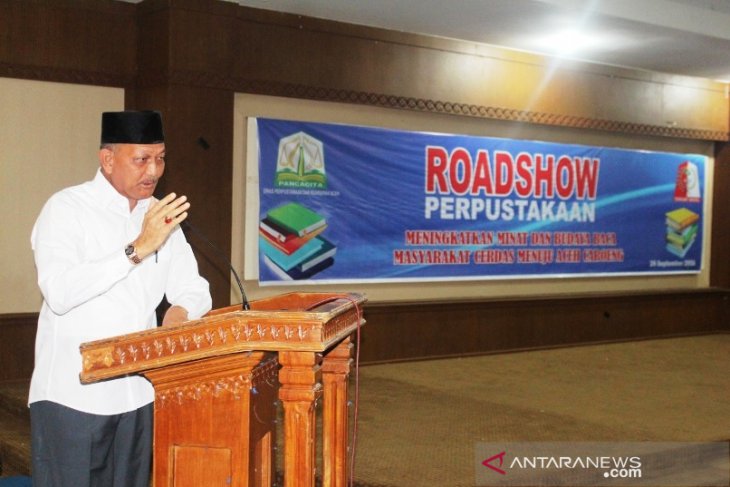 Pemkab Nagan Raya ajak kalangan millenial budayakan baca buku