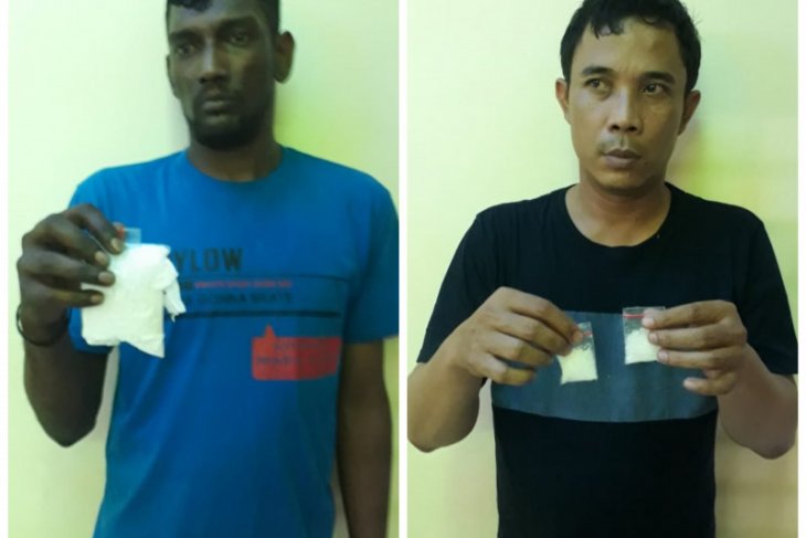Satresnarkoba Polres Deliserdang ringkus dua bandar narkotika
