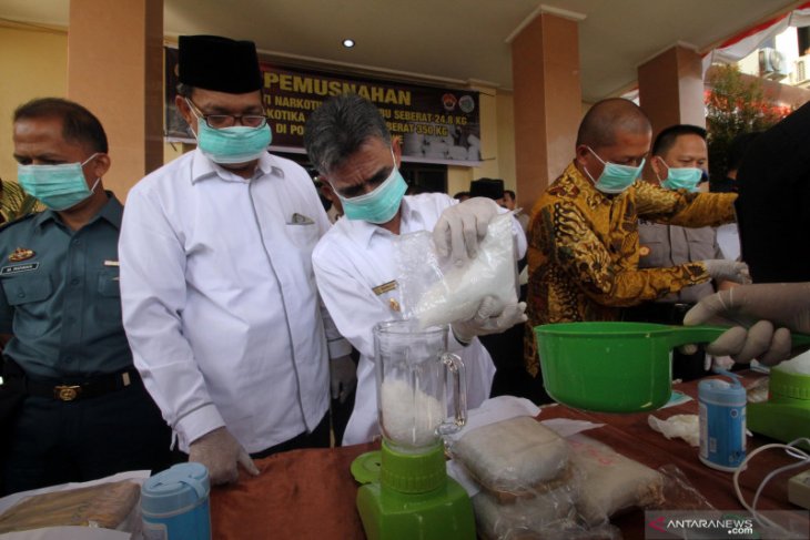 Empat terdakwa narkoba 53 kg dituntut hukuman mati