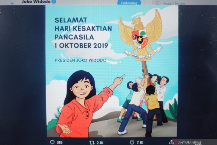 Presiden: Pancasila pemandu persatuan bangsa