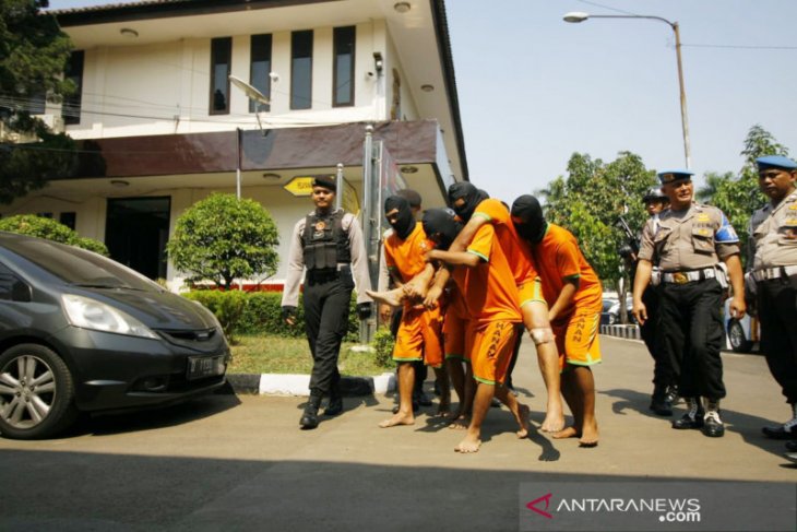 Lima pembacok anggota polisi dibekuk di Garut