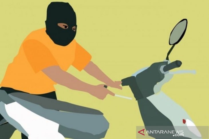 Satpam gagalkan pencurian meski tubuh terluka