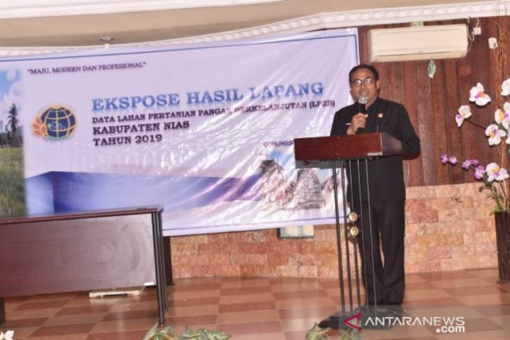 Pemkab Nias data ulang luas lahan pertanian