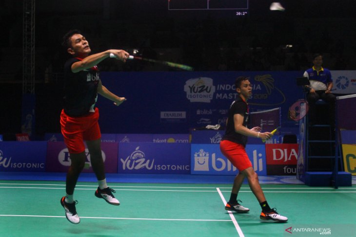 Fajar/Rian kalah pada babak pertama French Open