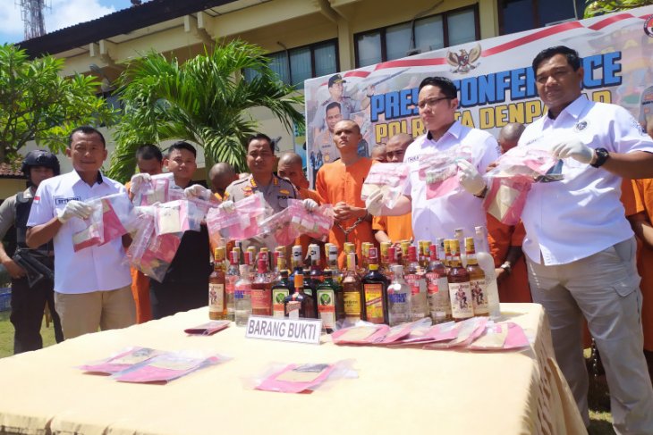 Polresta Denpasar ringkus puluhan pengedar dan pengguna narkotika