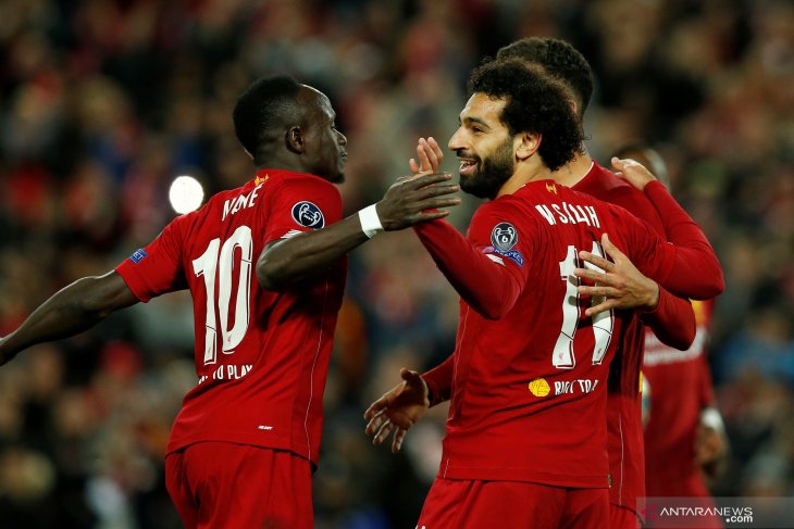 Liverpool susah payah kalahkan Salzburg 4-3 di Anfield