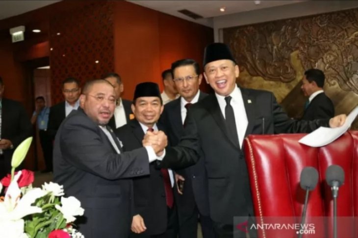 Politisi Golkar Bambang Soesatyo terpilih sebagai Ketua MPR RI