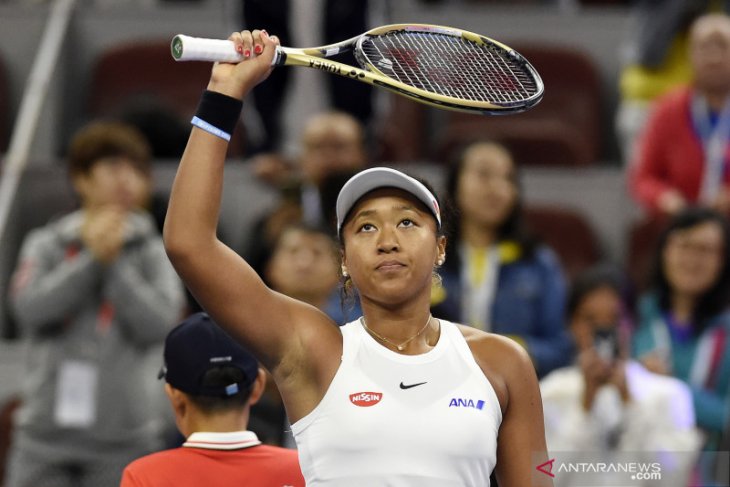 Tenis China Open, Osaka ke final setelah hanya tidur dua jam pascataklukkan Andreescu