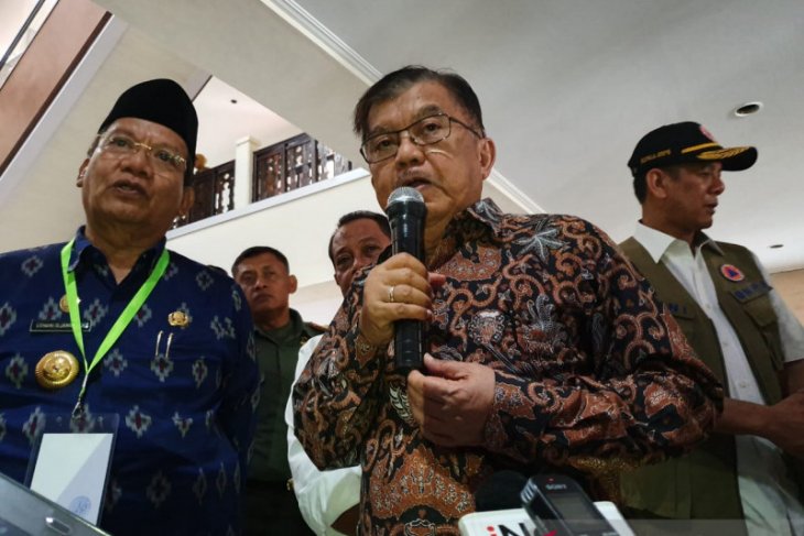 Wapres JK instruksikan dana stimulan Palu turun segera