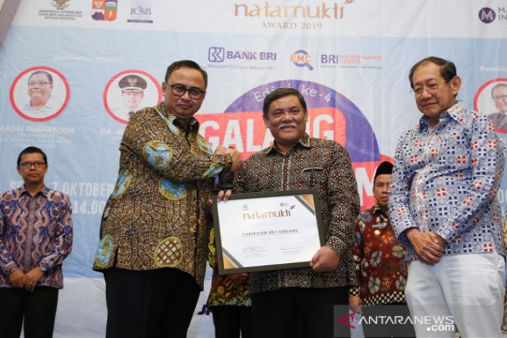 Kabupaten Deliserdang kembali raih penghargaan Natamukti