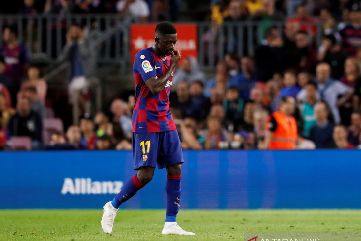 Dihukum, Ousmane Dembele dipastikan absen pada El Clasico