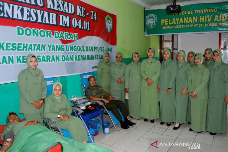 Denkesyah IM Lhokseumawe kumpulkan 356 kantong darah