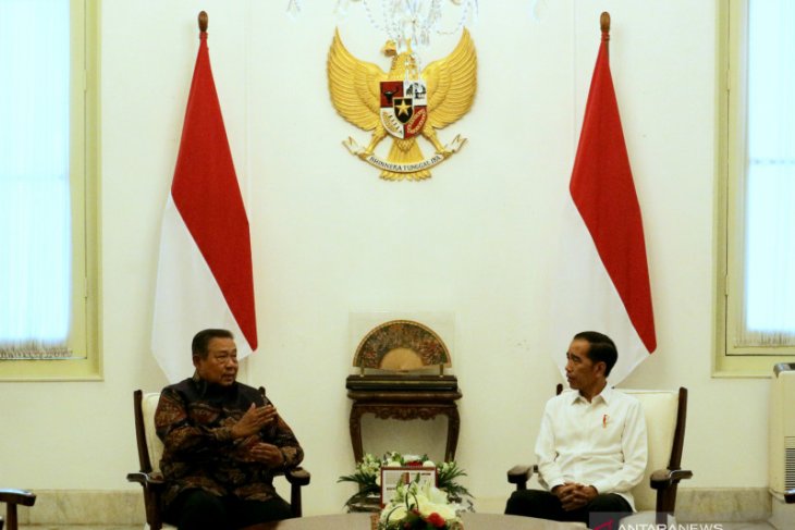 Jokowi terima kedatangan SBY