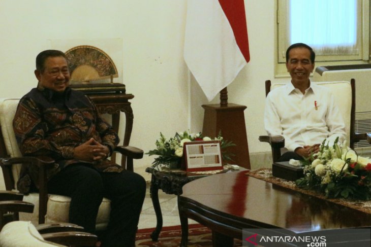 Jokowi dan SBY bahas kondisi politik bangsa terkini
