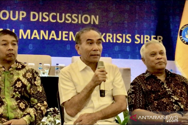 BSSN susun naskah kebijakan manajemen krisis siber