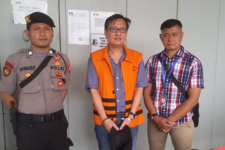 KPK eksekusi pengusaha Bernard Hanafi Kalalo ke Lapas Klas I Tangerang