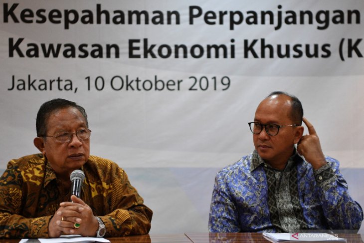 Realisasi investasi dan jumlah KEK di bawah harapan