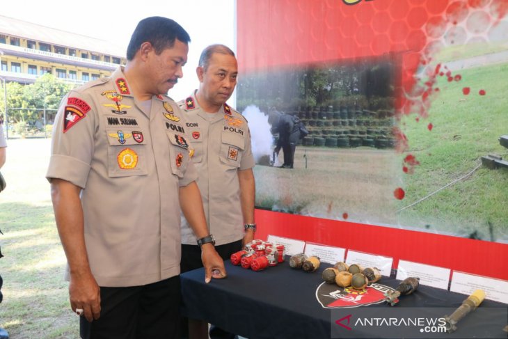 Polda NTB musnahkan bahan peledak sisa perang dunia ke-2