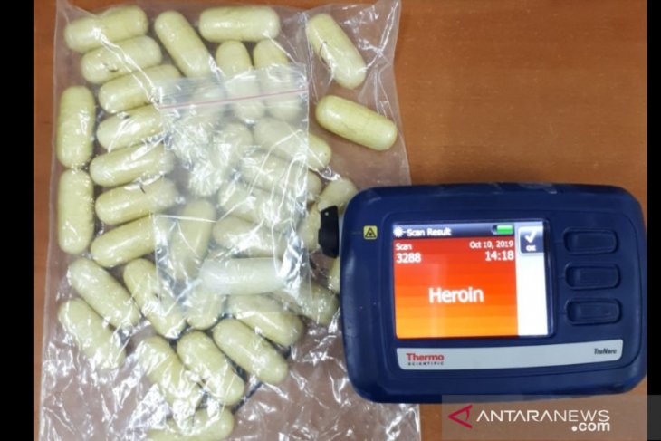 Polisi gagalkan penyelundupan heroin modus dimasukkan ke anus