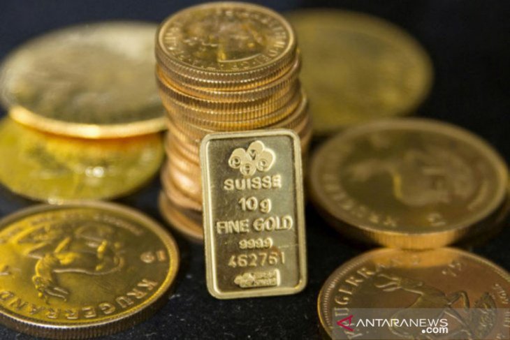 Harga emas berjangka meningkat dipicu pelemahan dolar AS