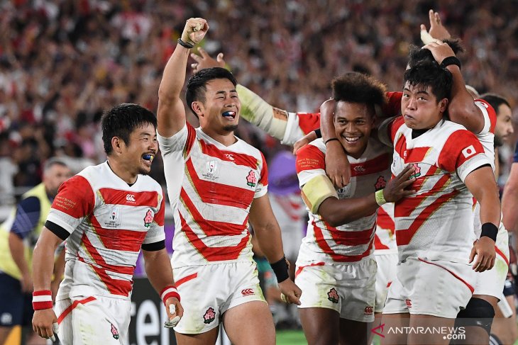 Piala Dunia Rugby - Jepang tembus perempat final Piala Dunia Rugby untuk pertama kalinya