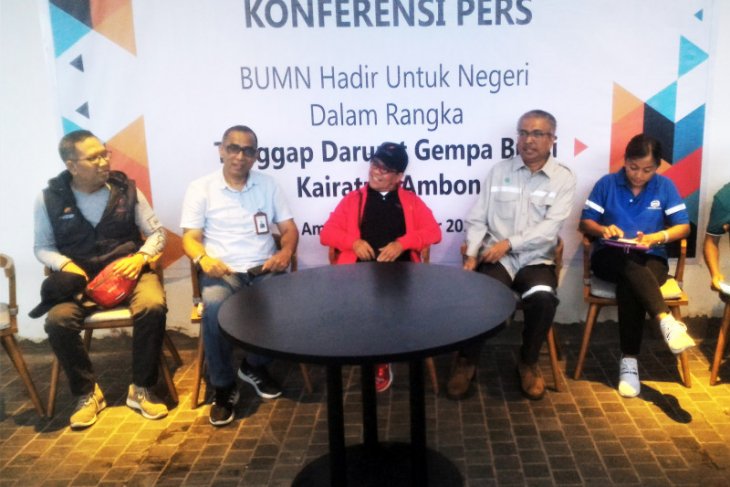 BUMN akan berpartisipasi dalam masa pemulihan pascagempa di Maluku