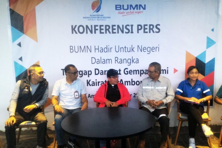 BUMN salurkan Rp3,04 miliar untuk korban gempa Maluku, dana dari berbagai badan usaha