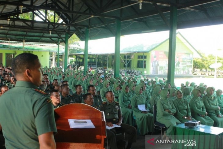 Dandim Nagan Raya imbau prajurit bijaksana gunakan media sosial