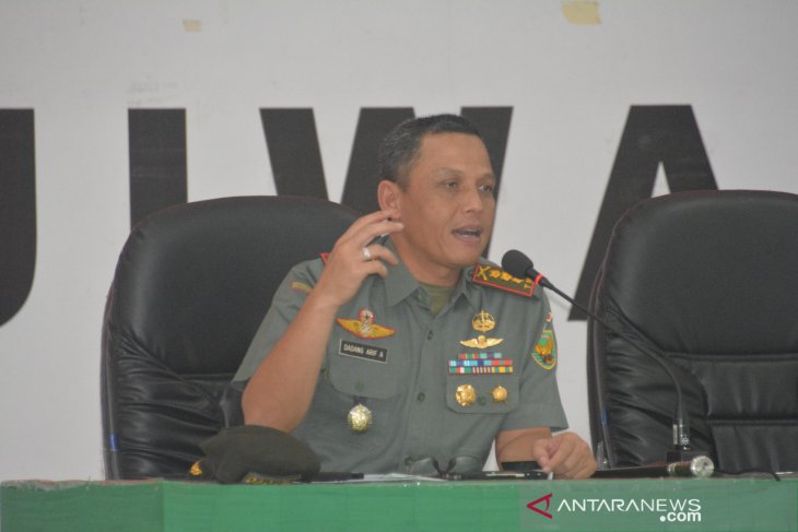 Danrem 045/Gaya imbau prajurit bijak gunakan medsos