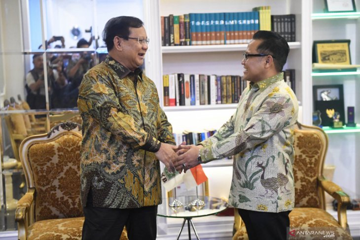 Pertemuan Prabowo Subianto dan Muhaimin Iskandar