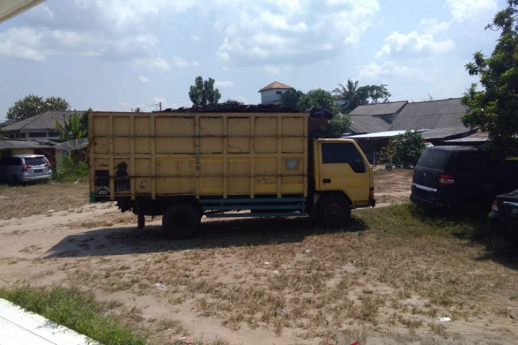 Polres Bangka Tengah amankan truk angkut enam ton besi smelter