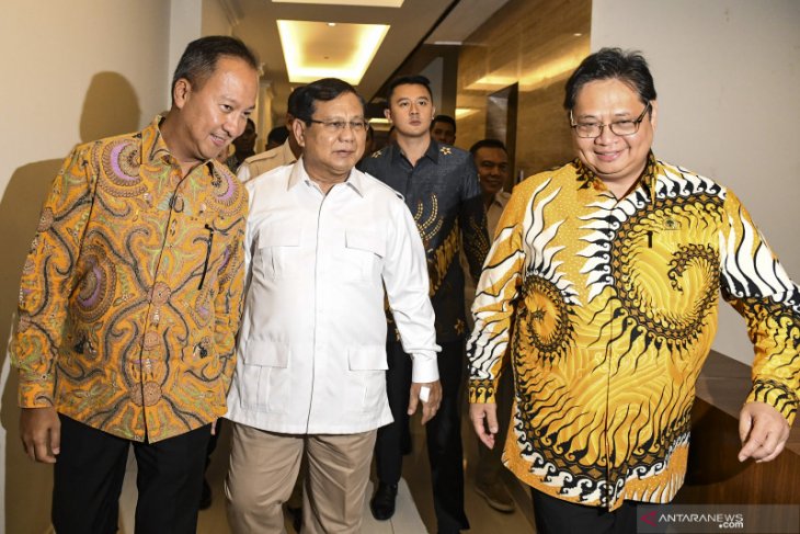 Ketum Golkar: peluang Gerindra masuk koalisi jadi wilayah Presiden