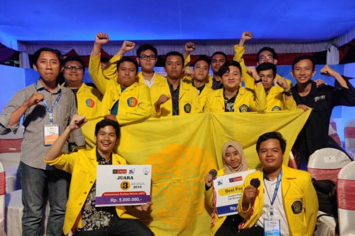 Tim AMV UI raih juara 3 KKCTBN 2019